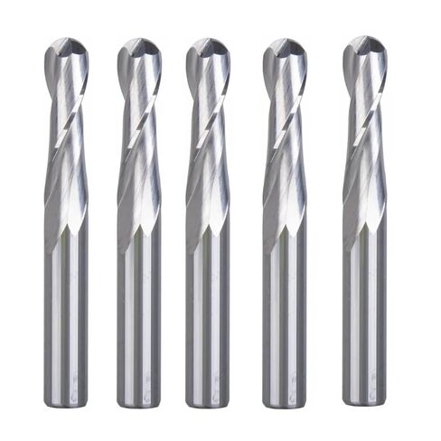 5 x 6mm 2 Flute Carbide Ball Nose End Mills in Kuwait
