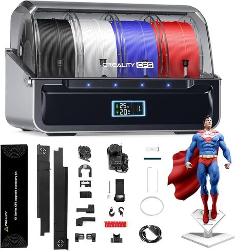 مجموعة ملحقات ترقية CFS الرسمية من سلسلة Creality K1 ونظام خيوط Creality CFS، ملحقات ترقية الطباعة متعددة الألوان مع نظام خيوط لطابعات K1 SE وK1C وK1 Max ثلاثية الأبعاد in Kuwait