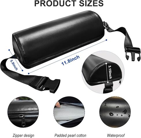 وسادة ضغط مقاعد فاخرة لآلات التمرين - جلد بولي يوريثان ناعم مع حشوة من القطن اللؤلؤي للحصول على الدعم الأمثل - مثالية لرفع الأثقال، وضغط المقعد، وتدريبات القوة in Kuwait