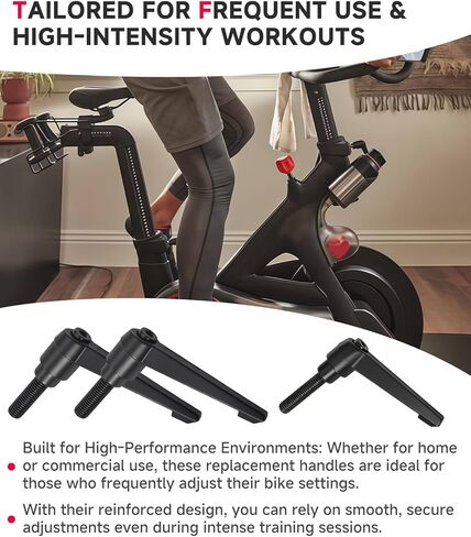 3 قطع متوافقة مع مجموعة تعديل دراجة بيلوتون على شكل حرف L، مقاسان كبيران و1 حجم قياسي للمقعد والمقود، أجزاء بديلة لدراجة بيلوتون in Kuwait