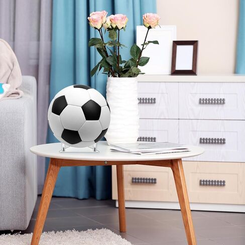 3 عبوات من حامل كرة السلة الأكريليك، حامل كرة قدم بحافة مستديرة، حامل عرض كرة السلة الشفاف، رف عرض لتخزين الكرة الرياضية لكرة القدم والكرة الطائرة وكرة القدم الرجبي in Saudi Arabia