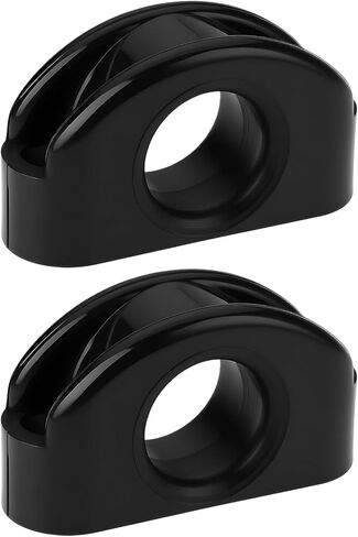 2 قطعة Bullseye Fairlead 55x30 مللي متر لليخوت الشراعية وقوارب الصيد لأقصى قطر حبل 17 مللي متر in Saudi Arabia