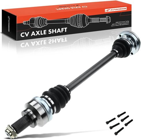 A-Premium CV Axle Shaft Assembly Compatible with BMW 525i 2001-2003, 528i 1997-2000, 530i 2001-2003, 2.5L 2.8L 3.0L, Rear Left or Right, Replace# 33201229374, 33211229432 in Saudi Arabia