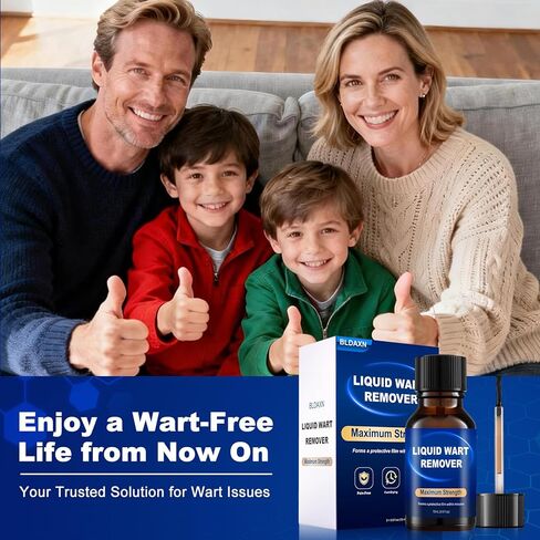 Fast-Acting Wart Remover Freeze Off & Corn Remover, 2-Pack 30 ml Salicylic Acid Plantar Wart Remover for Feet, Hands & Skin - Professional Wart Removal, NDC Code: 76986-024 in Saudi Arabia