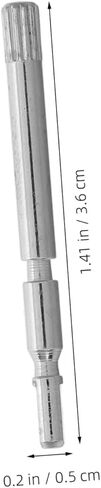 LIFKOME 10pcs Music Box Movement Parts P Transmission Insert Shaft Iron Shaft for DIY Projects Compatible with Various Music Boxes in Saudi Arabia