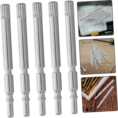 LIFKOME 10pcs Music Box Movement Parts P Transmission Insert Shaft Iron Shaft for DIY Projects Compatible with Various Music Boxes in Saudi Arabia