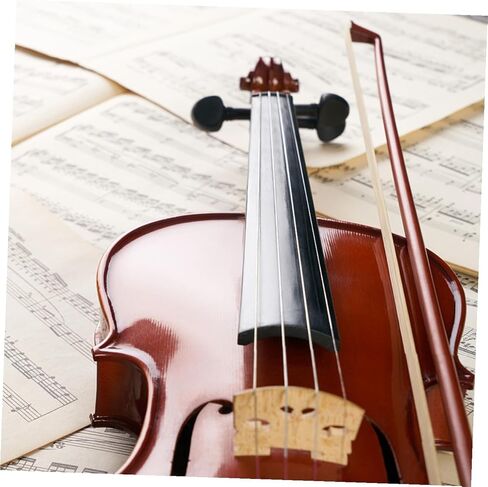 Abaodam Red Sandalwood Violin Bow Handcrafted Horse Hair Fiddlestick with Comfortable Grip for Student Violinists Enhanced Control and Tone for Beginners Random Color in Saudi Arabia
