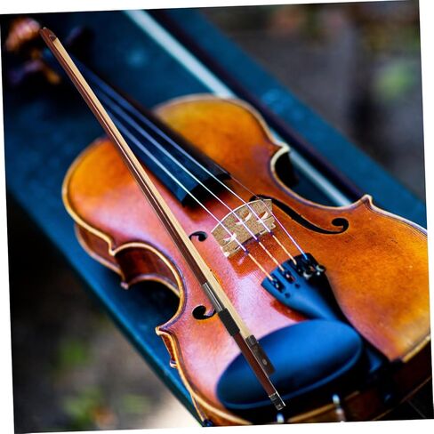 Abaodam Red Sandalwood Violin Bow Handcrafted Horse Hair Fiddlestick with Comfortable Grip for Student Violinists Enhanced Control and Tone for Beginners Random Color in Saudi Arabia