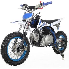 X-PRO X12 110cc Dirt Bike Automatic Transmission Electric Start Gas Dirt Bike Pit Bikes Youth Dirt Pitbike,12"/10" Tires! in Kuwait