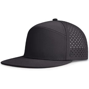 AOPREL Flat Brim Baseball Cap for Men Adjustable Water-Resistant Performance Hat with Breathable Laser Perforated in Kuwait
