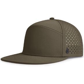 AOPREL Flat Brim Baseball Cap for Men Adjustable Water-Resistant Performance Hat with Breathable Laser Perforated in Saudi Arabia