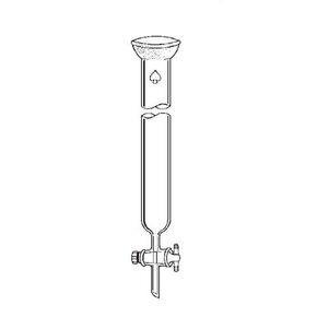5871-32 Series 24/40 Epoxy Coated Flash Chromatography Column, 50 mm ID, 12" Length in Saudi Arabia