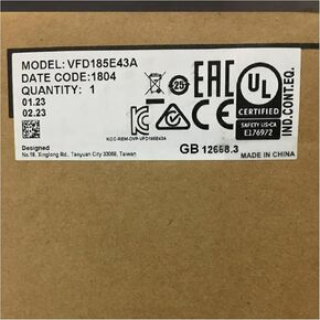 SMOCONE المعجل VFD185E43A محول التردد العاكس VFD185E43A مختوم في صندوق مع ضمان لمدة سنة واحدة من المصنع in Kuwait