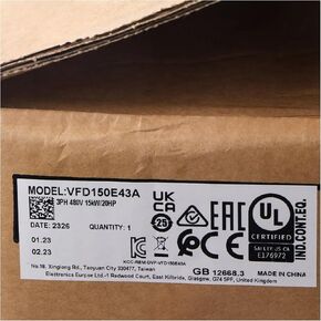 SMOCONE المعجل VFD150E43A محول التردد العاكس 15Kw VFD150E43A مختوم في صندوق مع ضمان لمدة سنة واحدة من المصنع in Kuwait