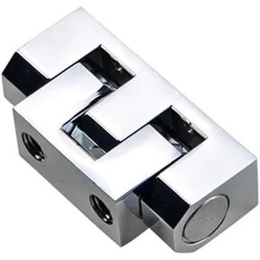 Zinc Alloy Rotating Pivot Hinge Heavy-Duty Suitable for Industrial Equipment Cabinet Door Hinges 1Pcs(Large-Black) in Saudi Arabia