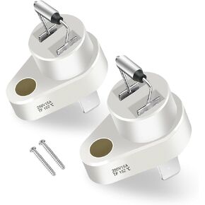 005899F صمام قطع حراري 152 درجة مئوية، متوافق مع Raypak 005899F Zodiac R0012200 مجموعة استبدال مفتاح تشغيل سخان حمام السباحة، قطع غيار سخان حمام السباحة، ملحقات وصلة الصمامات الحرارية، قطعتان in Kuwait