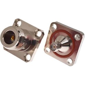 5-20 Connector N/SMA-KKF Female Adapter N type/L16 Waterproof Square Flange 25 * 25(10PCS) in Kuwait