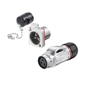 لحام 45A موصل M24 المفاجئة عكس الطيران مقاوم للماء 3 دبابيس (مقعد عام معدني) in Kuwait