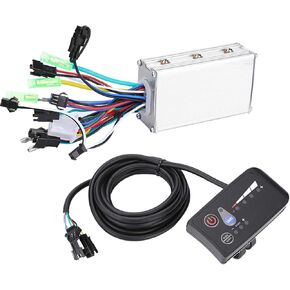 lyrlody 250 واط 350 واط وحدة تحكم بمحرك كهربائي بدون فرشاة أداء صامت ومستقر لمجموعة عرض LED لسيارة سكوتر مع تصميم قوي مقاوم للمطر وسهل التركيب (36 فولت 250 واط/350 واط) in Kuwait