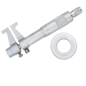 25-50Mm Inside Micrometer Caliper Gauge Inside Micrometer for Inside Measurement,with Box in Saudi Arabia
