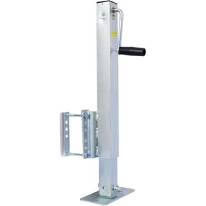 Heavy Duty Trailer Jack, Fixed Mount Jack w/Drop Leg, 28.6 in. of Lift, Max Load 2,500 Lbs in Kuwait