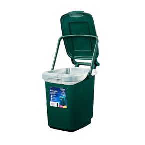 EcoSafe ECADGRN EcoCaddy Food Waste Bin, Plastic, 6-Gallon, Green in Kuwait