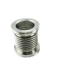 ISO100 سريع سريع الفولاذ المقاوم للصدأ الأنابيب المرنة منفاخ شفة منفاخ فراغ الأنابيب المشبك تركيبات توسيع رفع الصوت عاليا المشتركة. (ISO100-200MM (L) _Other) in Kuwait