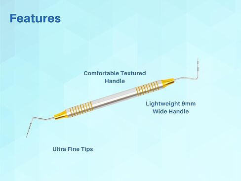 Artman Instruments UCNI 15/CP12 مسبار اللثة ثنائي الأطراف - أداة طب الأسنان الدقيقة لقياس عمق الجيب بدقة in Saudi Arabia