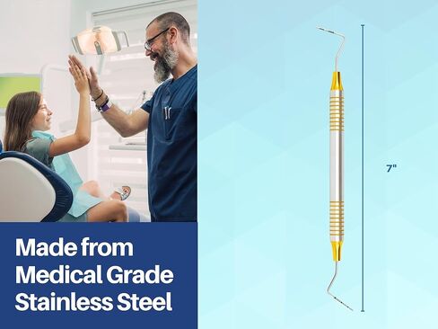 Artman Instruments UCNI 15/CP12 مسبار اللثة ثنائي الأطراف - أداة طب الأسنان الدقيقة لقياس عمق الجيب بدقة in Saudi Arabia