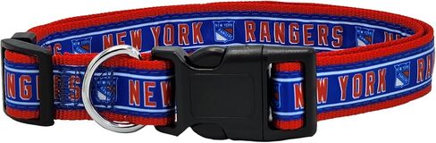 NHL PET طوق بوسطن بروينز طوق الكلب، حجم صغير طوق فريق الهوكي للكلاب والقطط. طوق للكلاب والقطط لامع وملون مرخص من NHL in Kuwait