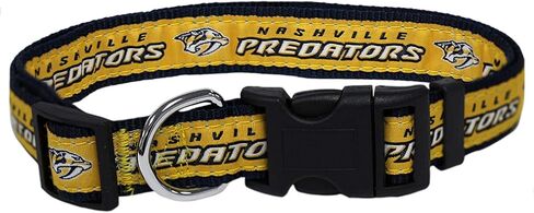 NHL PET طوق بوسطن بروينز طوق الكلب، حجم صغير طوق فريق الهوكي للكلاب والقطط. طوق للكلاب والقطط لامع وملون مرخص من NHL in Kuwait