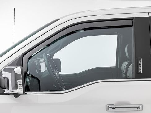 WeatherTech Custom Fit Side Window Deflectors for Ford Escape - (80717IM), Front Pair - Dark Tint in Saudi Arabia