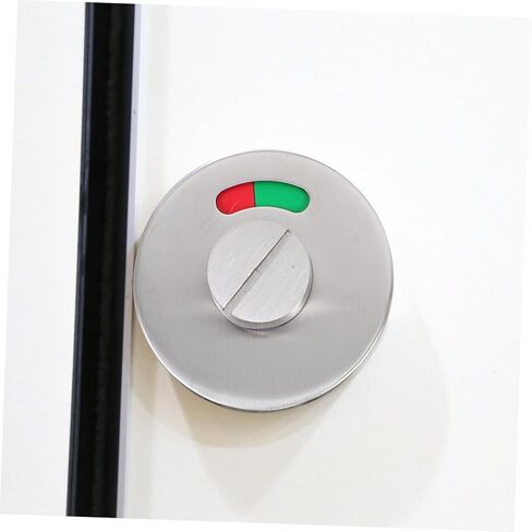 LIFKOME Privacy Indicator Door Lock Red Green Occupied Sign for Bathrooms Knob Design for Public Restrooms and Rvs Construction in Saudi Arabia