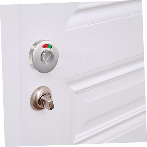 LIFKOME Privacy Indicator Door Lock Red Green Occupied Sign for Bathrooms Knob Design for Public Restrooms and Rvs Construction in Saudi Arabia