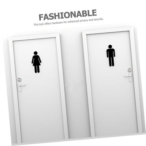 LIFKOME Privacy Indicator Door Lock Red Green Occupied Sign for Bathrooms Knob Design for Public Restrooms and Rvs Construction in Saudi Arabia