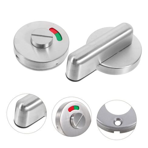 LIFKOME Privacy Indicator Door Lock Red Green Occupied Sign for Bathrooms Knob Design for Public Restrooms and Rvs Construction in Saudi Arabia