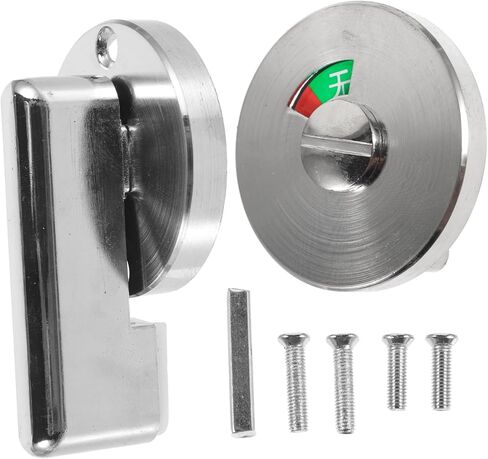 قفل خصوصية الحمام مع مؤشر أخضر أحمر، قفل باب علامة شاغرة للمراحيض ومقصورات الدش والمراحيض العامة سهلة الاستخدام للمطارات والمكاتب in Kuwait