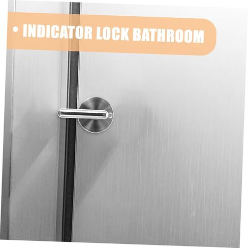 قفل خصوصية الحمام مع مؤشر أخضر أحمر، قفل باب علامة شاغرة للمراحيض ومقصورات الدش والمراحيض العامة سهلة الاستخدام للمطارات والمكاتب in Kuwait