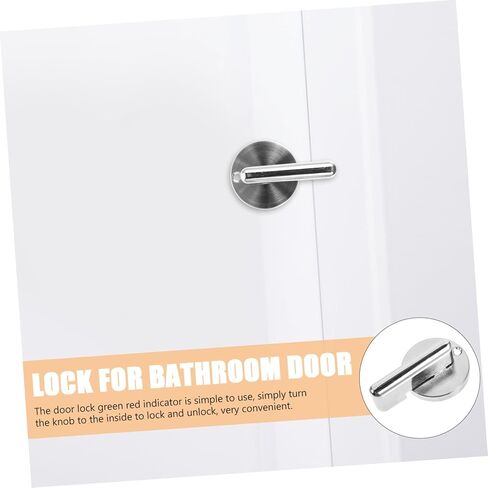 قفل خصوصية الحمام مع مؤشر أخضر أحمر، قفل باب علامة شاغرة للمراحيض ومقصورات الدش والمراحيض العامة سهلة الاستخدام للمطارات والمكاتب in Kuwait