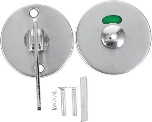 Balacoo Privacy Indicator Lock Keyless Door Lock with Occupied Vacant Sign for Public Restrooms Effortless Installation Scratch Resistant for Commercial Spaces in Saudi Arabia
