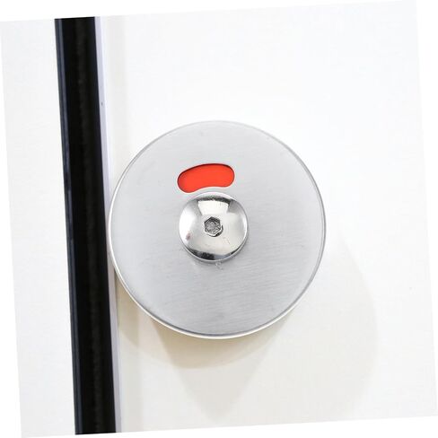 Balacoo Privacy Indicator Lock Keyless Door Lock with Occupied Vacant Sign for Public Restrooms Effortless Installation Scratch Resistant for Commercial Spaces in Saudi Arabia