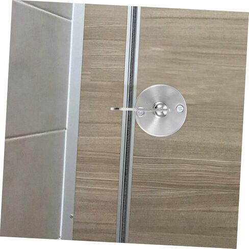 Balacoo Privacy Indicator Lock Keyless Door Lock with Occupied Vacant Sign for Public Restrooms Effortless Installation Scratch Resistant for Commercial Spaces in Saudi Arabia