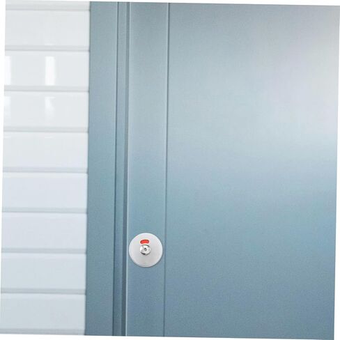 Balacoo Privacy Indicator Lock Keyless Door Lock with Occupied Vacant Sign for Public Restrooms Effortless Installation Scratch Resistant for Commercial Spaces in Saudi Arabia