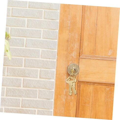 COHEALI Vintage Spring Door Lock Double Insurance Anti-Theft Mechanism for Exterior Doors Key for Home and Office Use in Saudi Arabia