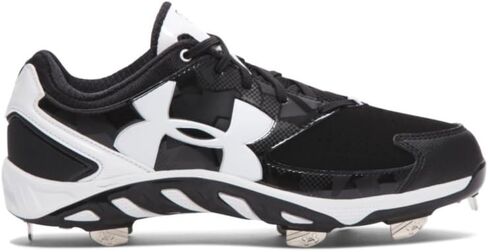 UA Under Armour Spine Glyde ST Cleats Womens Black/White - New in Saudi Arabia
