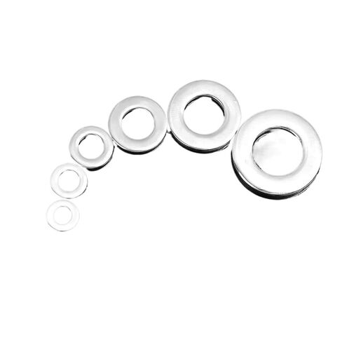 580/180pcs Stainless Steel Washer M2-M12 Metal Screw Flat Washers Rings Meson Plain Gaskets Repair Assortment Kits Fasteners(180pcs with Box) in Saudi Arabia