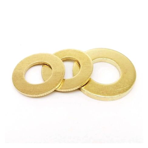 700pcs Solid Brass Copper Flat Washer Plain Gasket Ring Pad Mix Size M2 M2.5 M3 M4 M5 M6 M8 Assortment Kit Set Box in Saudi Arabia