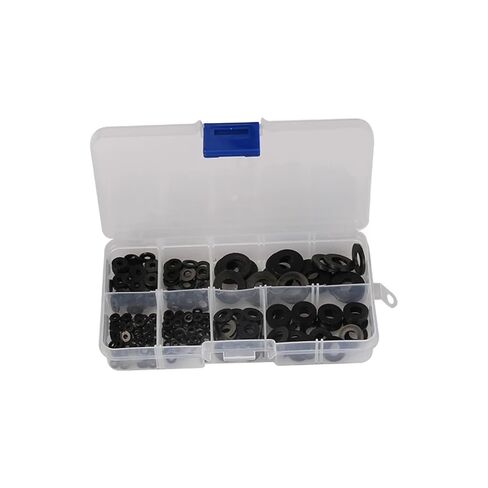 250PCS Nylon Washers M2 M2.5 M3 M4 M5 M6 M8 Nylon Washers Plastic Insulation Spacers Seals Black White Set Gasket Ring Kit in Saudi Arabia