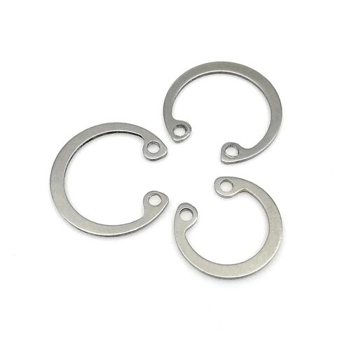 250pcs/box C Type Internal Circlip Hole Clip Snap Ring Mix M8 to M20 Kit Set 304 A2-70 Stainless Steel for Shaft Retaining in Saudi Arabia