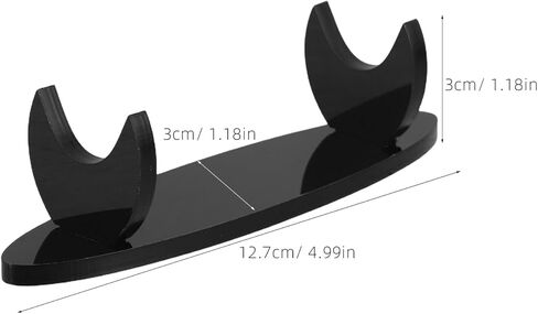 Toddmomy 2pcs Flute and Piccolo Stand Holder Musical Instrument Rack Stable Desktop Flute Display and Storage Organizer for Wind Instruments in Kuwait